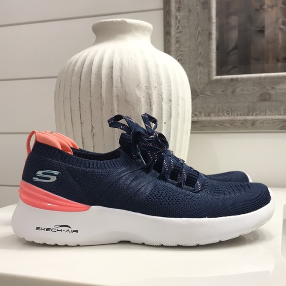 Skechers Shoes - FINAL PRICE! Skechers navy memory foam shoes Sz 8.5